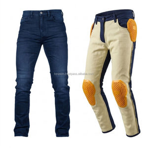 Pantalon de moto unisexe, pantalon de protection renforcé pour la conduite à moto, durable, respirant, pour le cyclisme en plein air, décontracté - Product Image 4