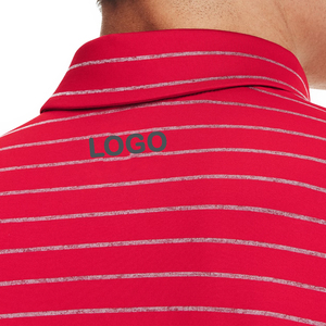 Polo Deportivo para Hombre OEM Playoff Core Stripe, Polo de Golf de Secado Rápido con Protección UPF, Marca Privada Personalizada - Product Image 4