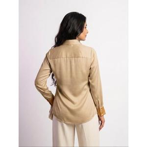 Camisa Casual de Corte Holgado para Mujer con Tela Suave para Oficina, Viajes y Uso Diario, Compre Directamente del Proveedor, Disponible en Cantidad al por Mayor - Product Image 4