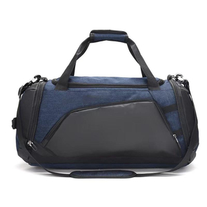 Bolsa de Gimnasio Oxford Unisex de 30-40L, Color Sólido, Cierre de Cremallera, Estilo Casual, Asa Suave y Resistente, Correa Ajustable, Compartimento Interior - Product Image 5