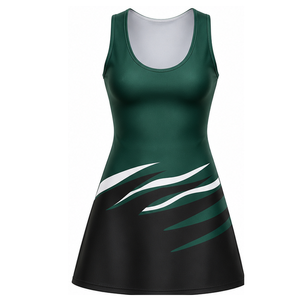 Custom Women Netball Uniforms Sublimated Team Dresses Wholesale Sportswear Manufacturer Supplier OEM ODM Club School Match Kits - Product Image 1
