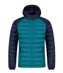 Fully Customized Men's Waterproof Canvas Puffer <b>Jackets</b> Polyester Wadding Filled Winter DDP Shipping - Product Image 1