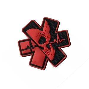 Top Quality Customizable Full-Size <b>Sew</b>-<b>On</b> PVC Rubber Logo <b>Patches</b> New Style for Clothing and Hat Use Mainly Fabric Material 2026 - Product Image 1
