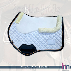 Almohadilla de Silla de Montar Ecuestre Premium de Alta Demanda para Salto GP/Jumping, Acolchada de Algodón con Espuma Viscoelástica y Base Antideslizante con Estampado de Silicona - Product Image 5