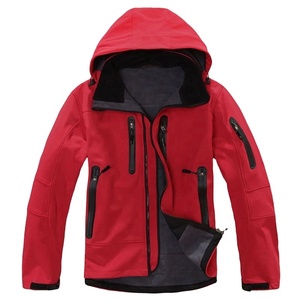 Men's Fleece <b>Jacket</b> Windproof Winter Workwear Style Polyester Zipper Closure Solid Color Quick Dry Formal 500g - Product Image 4