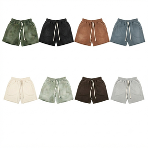 Shorts d'été de qualité supérieure pour homme, vêtements de sport, coupe ample, style streetwear, vintage, délavé à l'acide, séchage rapide, pour le jogging - Product Image 4