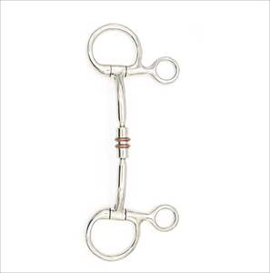 New Arrival Wholesale <b>Rubber</b> Mouth Snaffle Horse Bit Durable Training Tack - Product Image 3