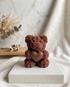 Eco Friendly Natural Wax Candle Home Fragrance Sweet Scent Decorative Candle Home Decor <b>Cute</b> <b>Bear</b> Candle Bulk Wholesale Rate - Product Image 6