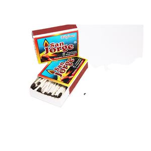 Caja de fósforos de seguridad ecológicos con impresión, fósforos de madera recubiertos de cera grandes 70x48x22mm, encendido suave, para el hogar moderno - Product Image 3