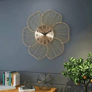 <b>Vintage</b> Inspired Black and Bronze Roman Numeral Wall <b>Clock</b> with Industrial Metal Frame for Home and Timeless Interior Decor - Product Image 5