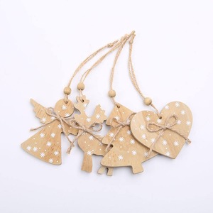Top Quality Wooden <b>Christmas</b> <b>Tree</b> Hanging Pendants for Outdoor Decoration Garden Display and Seasonal Decor Available For Sale - Product Image 3