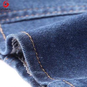 Chaleco vaquero azul sin mangas para mujer, estilo casual, ajustado, con botones, para venta al por mayor. - Product Image 6