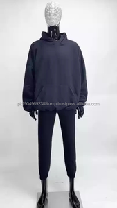 เสื้อสเวตเชิ้ตผู้ชายทรงหลวมสองชั้นสไตล์วินเทจ KY324 รุ่นสั่งทำพิเศษ ลายโดฟ คานเย เวสต์ แบบมีซับใน - Product Image 4