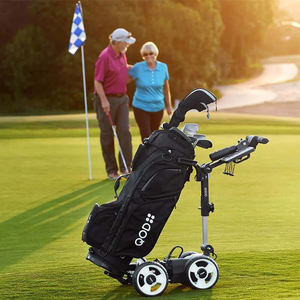 Chariot de golf électrique de haute qualité Stewarts Golf X10 Follow Signature Range avec télécommande et batterie supplémentaire Guangdong - Product Image 3