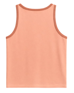 Custom Peach Solid <b>Men</b> Tank Top Cotton Sleeveless Vest O Neck Summer Gym Workout Casual Plain <b>Singlet</b> OEM Manufacturer Supplier - Product Image 4