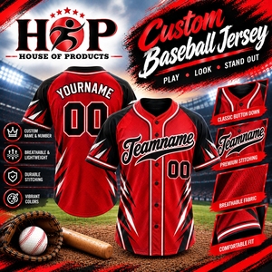 Fabricant d'uniformes de baseball en gros, maillots de baseball et de softball personnalisés imprimés pour les clubs, les écoles et les ligues, design personnalisé - Product Image 3