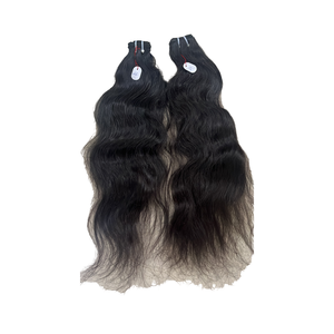 Extensions de cheveux humains Remy bruts non traités, provenant d'un seul donneur, de luxe et écologiques, provenant d'Inde du Sud - Product Image 2