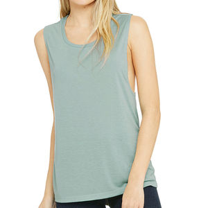 Camiseta sin mangas de algodón de la mejor calidad para mujer, top casual de verano, camiseta con tirantes, chaleco corto, top de moda femenina - Product Image 1