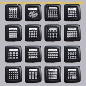 Joyería DVINS, Diamante Suelto Blanco Corte Princesa, Color D, Cultivado en Laboratorio, Certificado IGI, Gema Premium para Joyería - Product Image 2