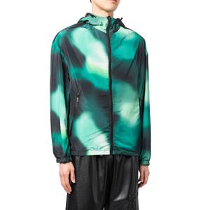 เสื้อกันลมมีฮู้ดสำหรับกลางแจ้งเสื้อแจ็คเก็ตกันลมกันน้ำพิมพ์ลายซับลิเมชันออกแบบได้ตามที่ต้องการ - Product Image 3