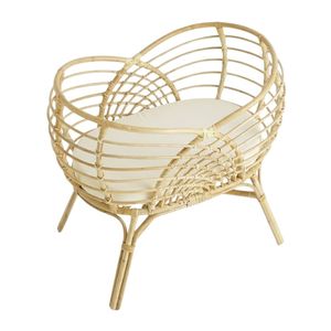 Hot Sale Handmade Rattan Bassinet High Quality Toddler Furniture Nursery Room Wholesale Factory Price Cheap Newborn <b>Bed</b> - Product Image 2