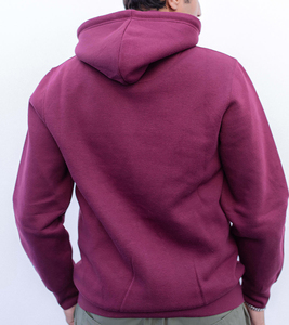 Sudadera con capucha y cremallera para hombre, estampada, mezcla de algodón y forro polar, con bolsillo canguro, estilo urbano, calidad premium, venta al por mayor - Product Image 3
