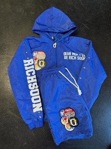 2026 Unisex Nylon Shorts Set Custom Made <b>Mens</b> Set Zip up <b>Jacket</b> Polyester Nylon Two Piece Windbreaker Short Set Tracksuit - Product Image 3