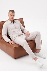 EVERGLOW Sudadera con Capucha y Cremallera para Hombre, de Alta Calidad, Sólida, Transpirable, para Invierno, Estilo Oxford, Traje Deportivo, 100% Algodón, Talla Personalizada - Product Image 2