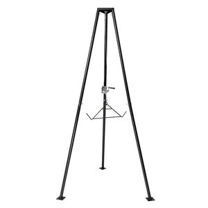 Argano di sollevamento per cervi con capacità di carico di 227 kg, argano manuale a fune per la caccia e la pelatura del caccio, con fune metallica e imbracatura. - Product Image 6