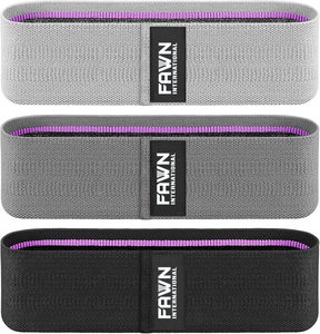Banda de Resistencia Ajustable Unisex para Glúteos, Cadera y Piernas, para Ejercicios de Sentadillas y Tonificación - Product Image 1