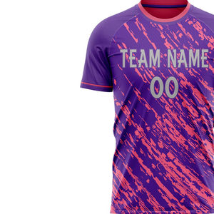 Maillot de football pour hommes de qualité supérieure en gros, 100 % polyester, imprimé, écologique 2026 - Product Image 5