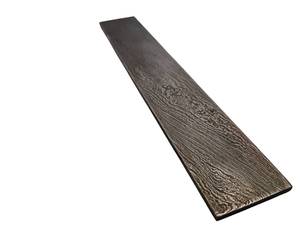 Barra de Acero de Damasco Hecha a Mano para Fabricación de Cuchillos, Hoja de Acero con Patrón Soldado, Suministros de Acero, Borde Recto, 0.5mm de Grosor - Product Image 2