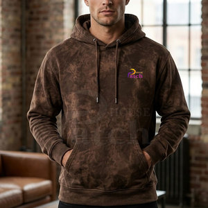 Sweat-shirts pour hommes de qualité supérieure, effet délavé, tissu doux, style streetwear élégant, parfaits pour les tenues décontractées et la mode de tous les jours. - Product Image 3