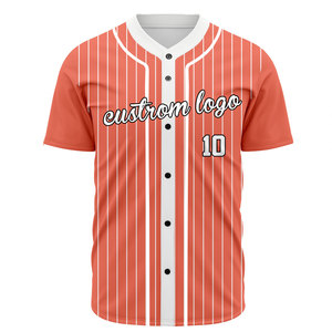 Conjunto de Uniforme de Béisbol Personalizado por Sublimación con Botones Completos, Ropa de Entrenamiento, Pantalones de Uniforme de Béisbol y Sóftbol, Camiseta Deportiva para Hombre - Product Image 4