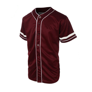 Vêtements de baseball personnalisés en gros pour jeunes hommes, maillots de baseball sublimés pour jeunes, maillots de softball, col en V - Product Image 3
