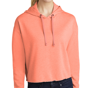 High Quality Women's <b>Hoodies</b> New Fashion Hip Hop Style Loose Solid Color Long Sleeve Cropped Fitness Casual Wear <b>Workout</b> Hoodie - Product Image 1