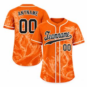 Maillot de baseball personnalisé en polyester sublimé, tenue d'équipe, bleu roi, chemise de sport courte, boutons cousus, nom et numéro imprimés - Product Image 4