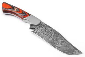Beautiful Handmade Damascus Steel Fixed Blade Multi-Knife High Quality Hunting Camping Skinner Knife OEM Utility Knife - Product Image 4