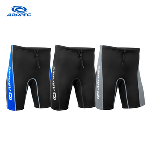 Pantalon de plongée pour homme Aropec 3 mm en néoprène super extensible avec genouillères Supratex, cordon de serrage, combinaison thermique pour la plongée OEM/ODM - Product Image 1