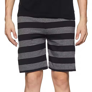 Pantalones cortos deportivos transpirables para hombre, de secado rápido, tela que absorbe la humedad, cintura elástica, cómodos para gimnasio y correr. - Product Image 1