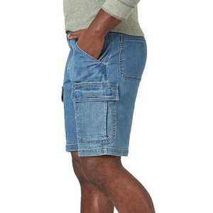 Shorts en jean pour hommes, vente en gros professionnelle, prix de gros, designs élégants et nouveaux, couleurs unies, grandes tailles - Product Image 6