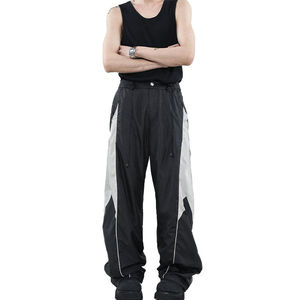 Pantalones Deportivos de Alta Calidad para Streetwear |   Pantalones y pantalones de vestir para hombre con diseño de carga personalizado y cintura elástica - Product Image 2