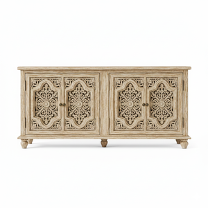 Excellent Quality Minimalist Wooden <b>Sideboard</b> Cabinet with Large Storage Capacity for Dining Room Available At Best Price - Product Image 1