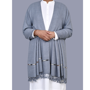 Elegant Men <b>Wool</b> Shawl Classic Warm <b>Wrap</b> for Winter Events and Gatherings - Product Image 4