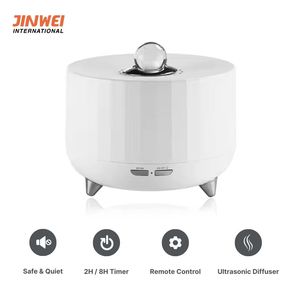 Eco Friendly USB Humidifier 300ml Ultrasonic Flame Light Aroma <b>Diffuser</b> RGB LED Remote Control Low Noise - Product Image 3