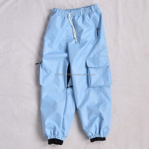 Soft Shell Extra Baggy Winter Warm Pantalones de esquí para adultos Ropa deportiva transpirable con bolsillos para senderismo y esquí en la nieve - Product Image 3