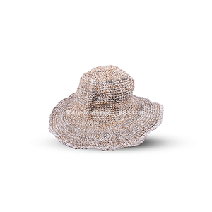 Chapeau en chanvre naturel, équipement de randonnée et sac étanche - Product Image 1