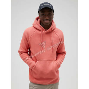 Sweat à capuche pour homme, hiver, uni, teint, 100% micro polaire, épaissi, haute qualité, style streetwear, logo personnalisé, coupe oversize - Product Image 5