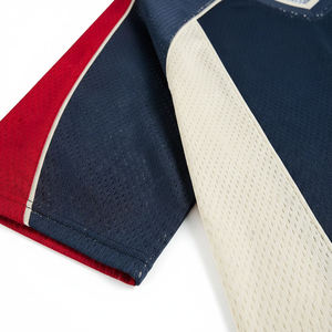 Camiseta Deportiva Personalizada de Fútbol para Hombre, Transpirable, con Estampado Completo, Cuello en V, Corte Holgado, Alta Calidad, Precio Razonable - Product Image 4