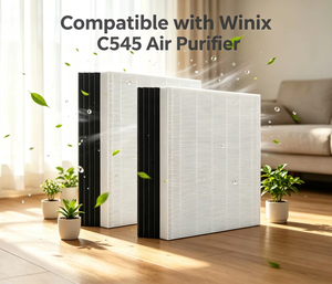 H13 True HEPA-vervangingsfilter S Compatibel met <span class=keywords><strong>Winix</strong></span> <span class=keywords><strong>C545</strong></span> P150 B151, onderdeel # 1712-0096-00 Luchtreinigers Filters - Product Image 2